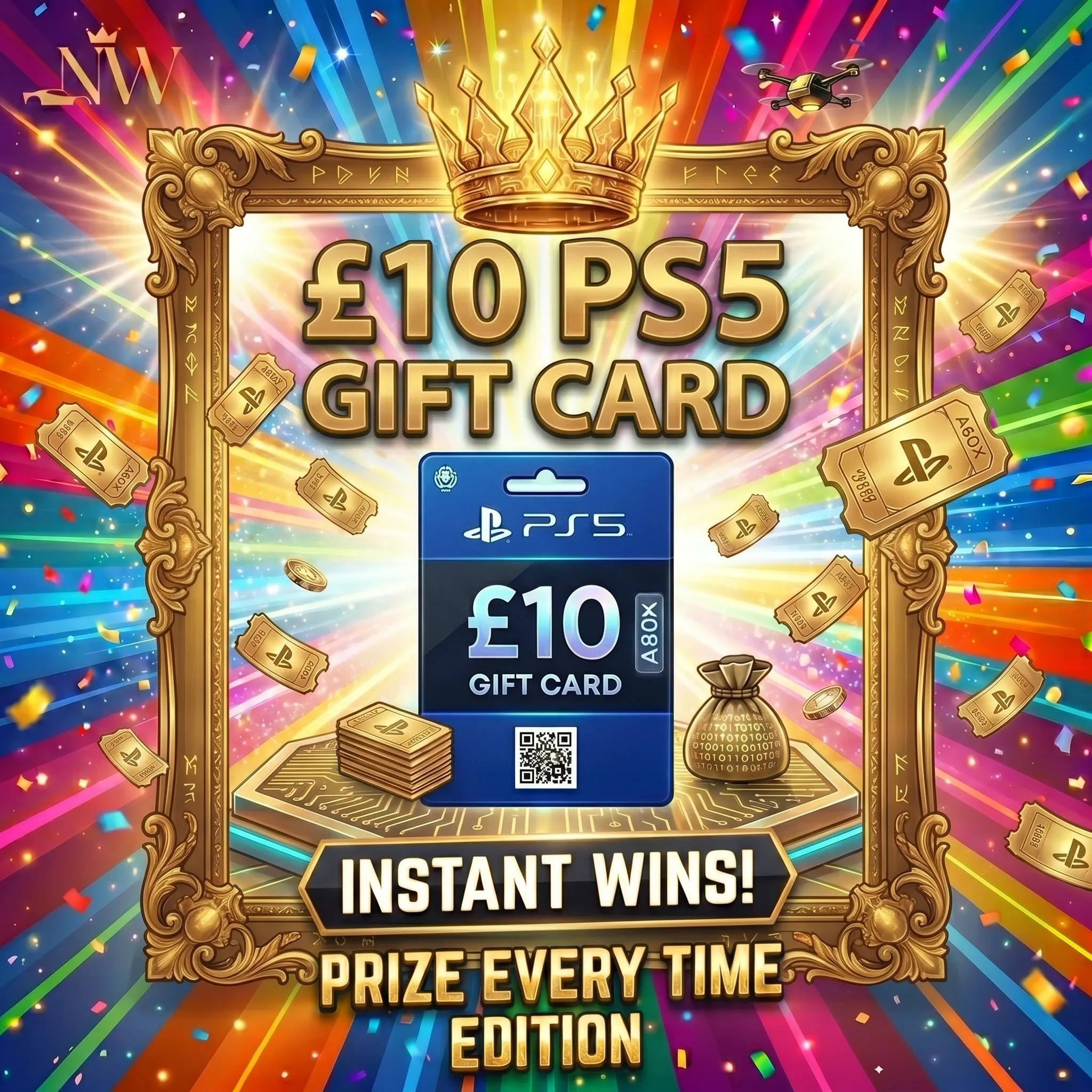 £10 PS5 Gift Card