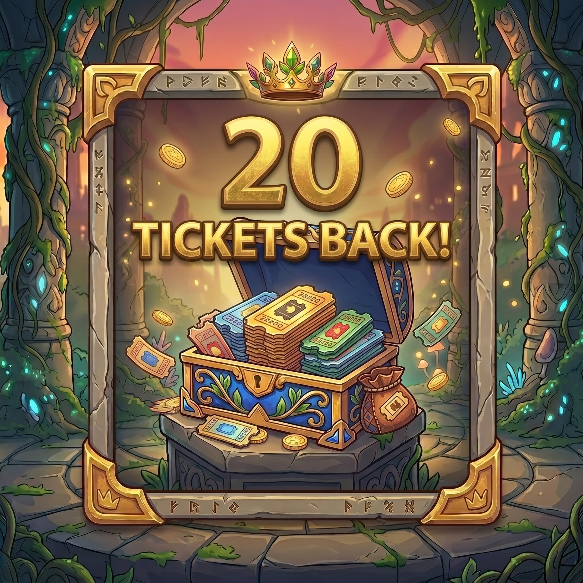Win 20 Tickets Back