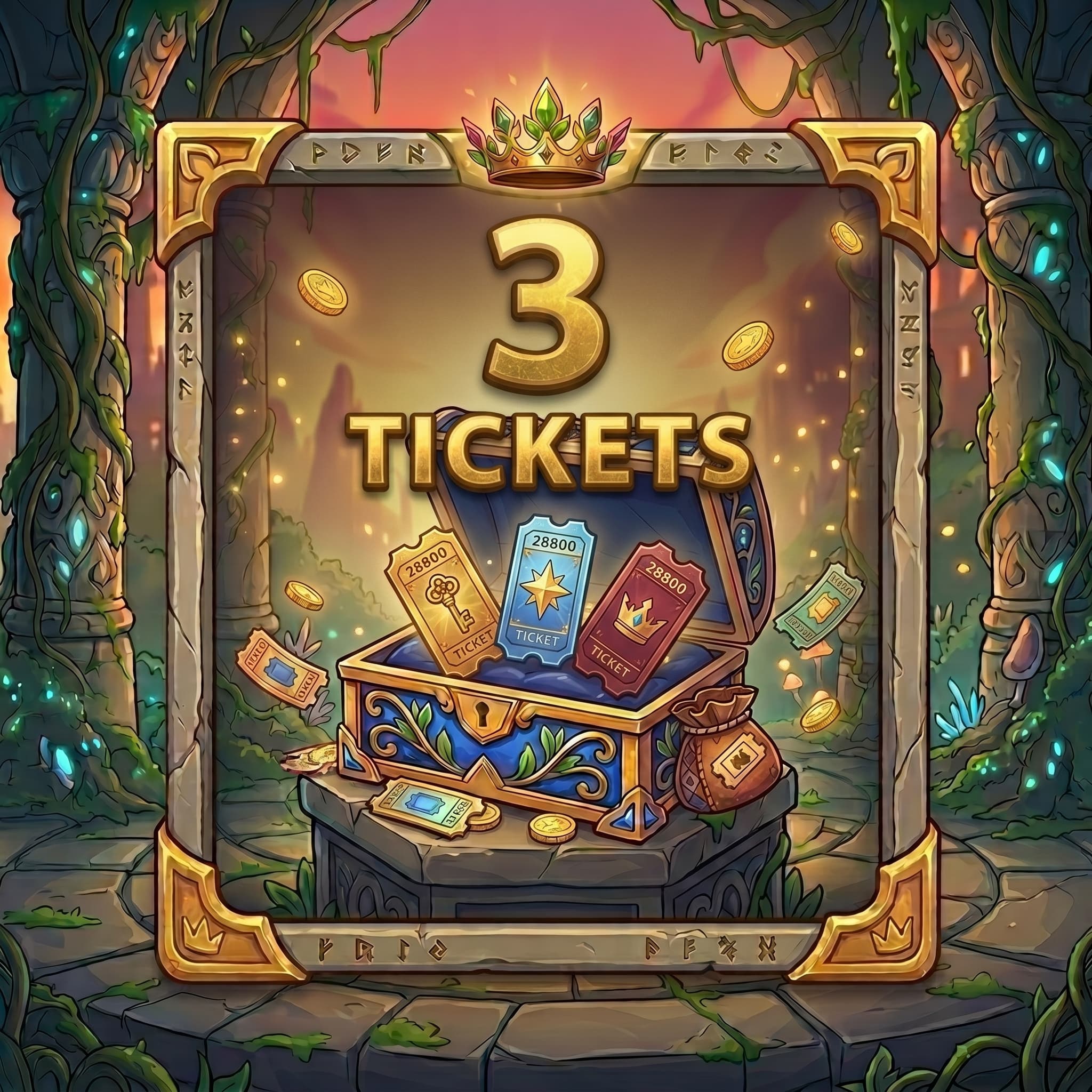 Win 3 Tickets Back